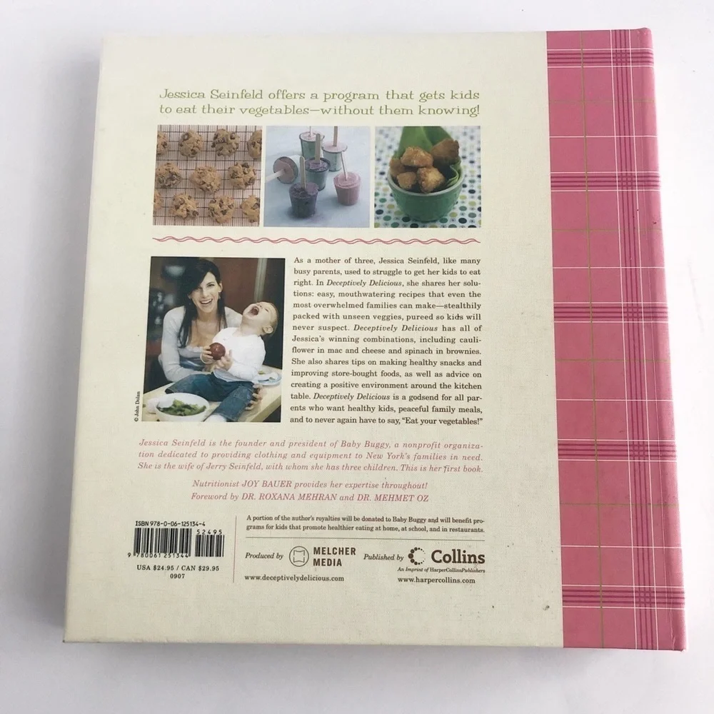 Deceptively Delicious Cookbook by Jessica Seinfeld